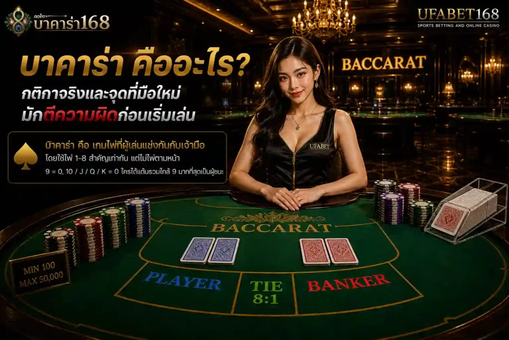 บาคาร่าคืออะไร กติกาจริง