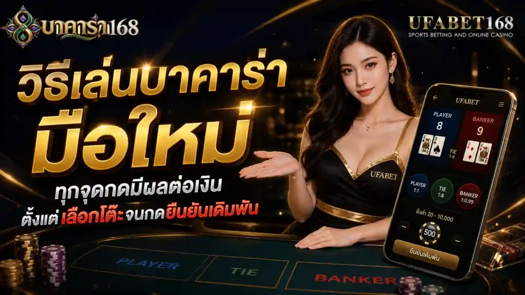 วิธีเล่นบาคาร่า มือใหม่