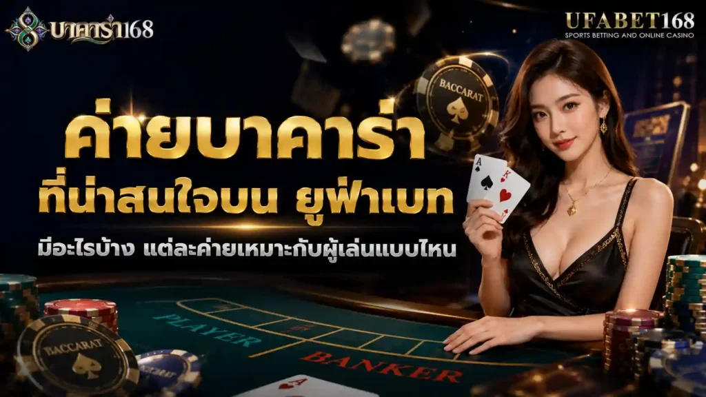 ค่ายบาคาร่า ที่น่าสนใจบน ยูฟ่าเบท มีอะไรบ้าง